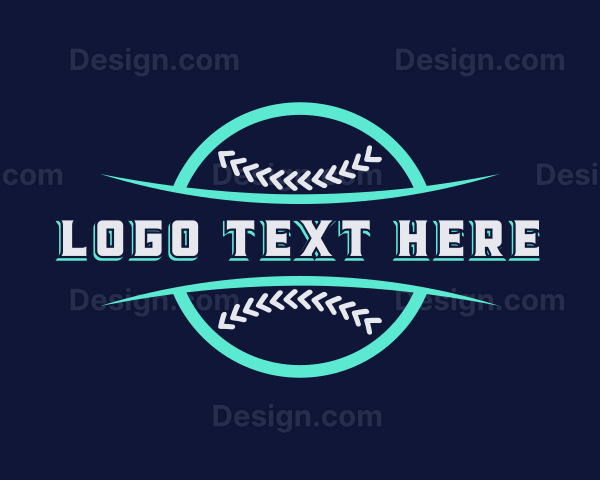 Baseball Sports Game Logo