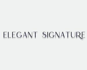 Modern Elegant Classic logo design