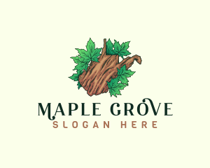 West Virginia Maple Tree logo design