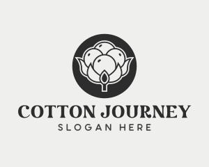 Organic Cotton Flower logo