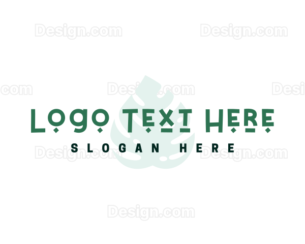 Fun Garden Wordmark Logo