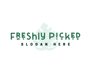 Fun Garden Wordmark logo design