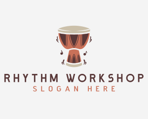 Tribal Drum Instrument logo