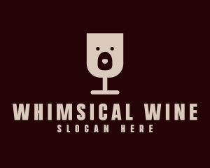 Bear Goblet Winery logo design