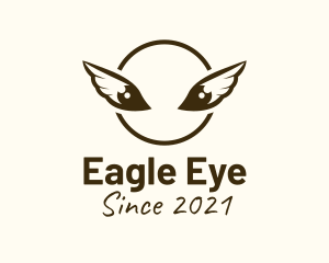 Feather Wing Eye logo design