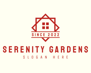 Home Residence Apartment logo design