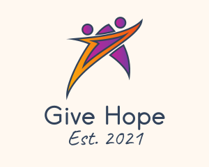 Star Charity Advocate   logo design