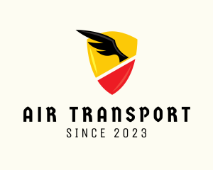 Wing Shield Travel logo design