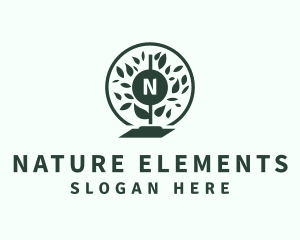 Natural Disinfection Cleaning logo design