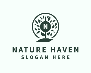 Natural Disinfection Cleaning logo design