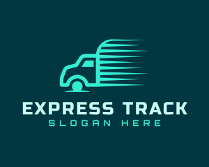 Automotive Truck Logistics logo design