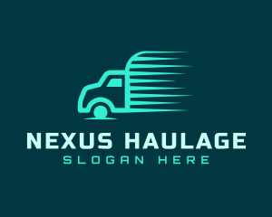 Automotive Truck Logistics logo design