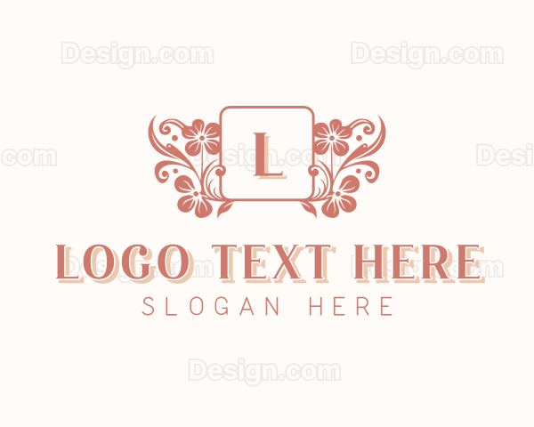 Flower Florist Gardening Logo