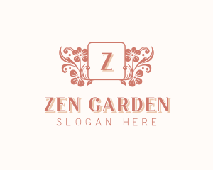 Flower Florist Gardening logo design