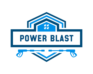 Power Washing Cleaning logo design