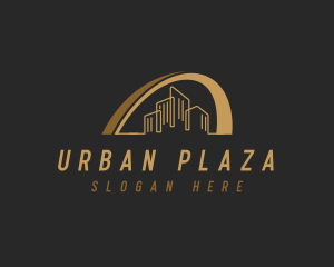 Urban Skyscrapers Building logo design