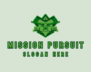Army Tank Insignia  logo