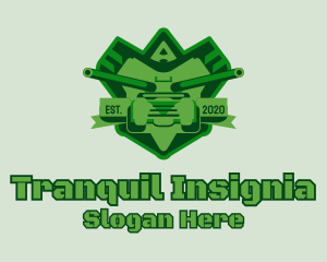 Army Tank Insignia  logo design