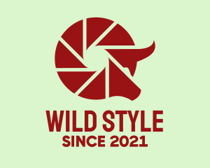 Wild Bull Camera  logo design