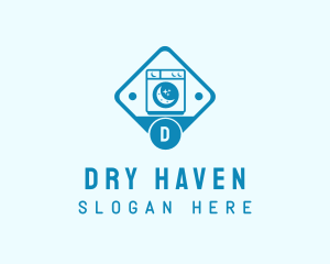 Laundry Washing Machine  logo design