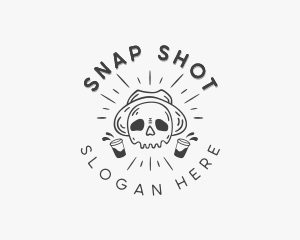 Skull Liquor Bar logo design