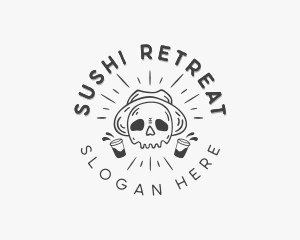 Skull Liquor Bar logo design