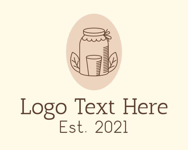 Mason Jar logo example 1