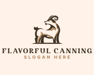 Capricorn Goat Farm logo design