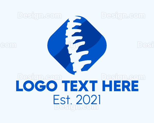 Blue Spinal Cord Logo