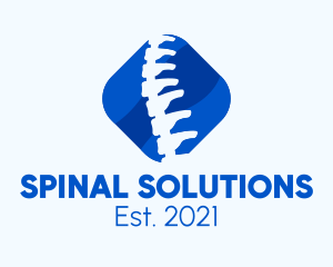 Blue Spinal Cord  logo design