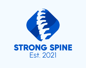 Blue Spinal Cord  logo design