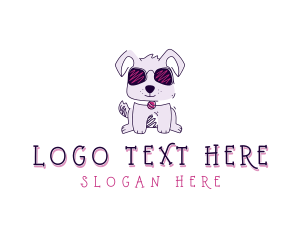 Pet Dog Sunglasses Logo