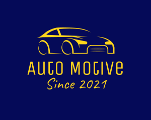 Gold Auto Dealer  logo design