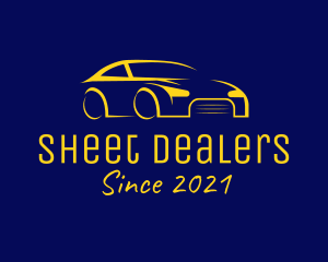 Gold Auto Dealer  logo design