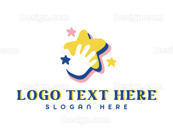 Creative Star Hand Logo