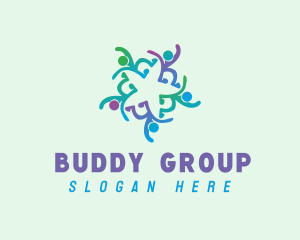 Human Star Group logo design