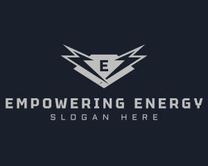 Lightning Energy Bolt logo design