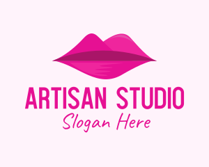 Mountain Lips Cosmetics logo design