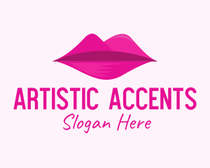 Mountain Lips Cosmetics logo design