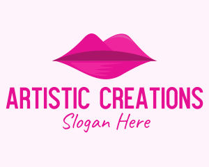 Mountain Lips Cosmetics logo design