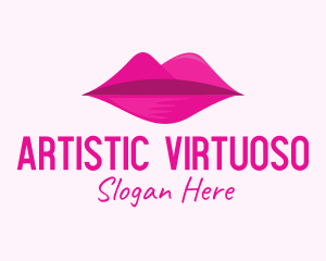 Mountain Lips Cosmetics logo design