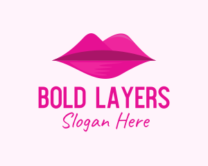 Mountain Lips Cosmetics logo design