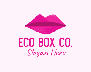 Mountain Lips Cosmetics logo design