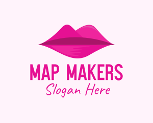 Mountain Lips Cosmetics logo design