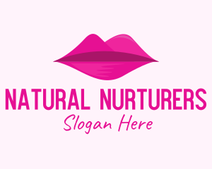 Mountain Lips Cosmetics logo design