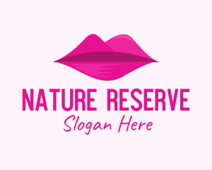 Mountain Lips Cosmetics logo design