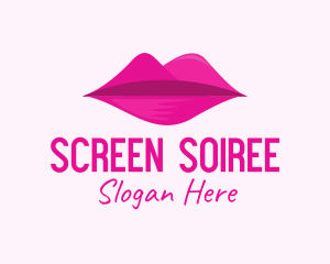 Mountain Lips Cosmetics logo design