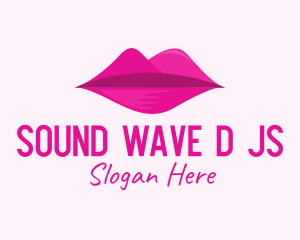 Mountain Lips Cosmetics logo design