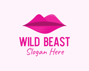 Mountain Lips Cosmetics logo design