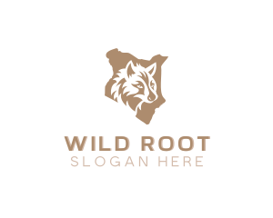 Hyena Wild Animal logo design